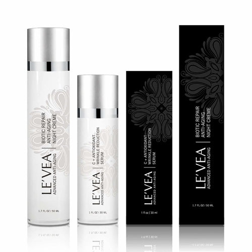 Age Perfect: Crema Reparadora de Noche + Sérum Vitamina C