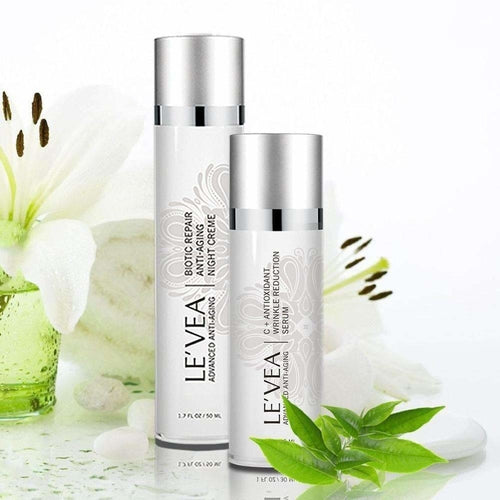 Age Perfect: Crema Reparadora de Noche + Sérum Vitamina C